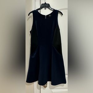 Wassino Blue and Black Dress, Size L